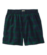 L.L.Bean Men's Scotch Plaid Flannel Boxers CLOTHING