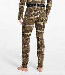 L.L.Bean Men's Heavyweight Base Layer Pant, Print CLOTHING