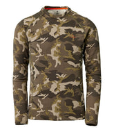 L.L.Bean Men's Heavyweight Base Layer Crew Top, Print CLOTHING