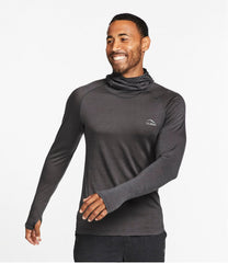 L.L.Bean Men's Cresta Wool Ultralight 150 Base Layer, Hoodie CLOTHING