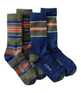 L.L.Bean Men's Everyday Chino Socks, Stripe 2-Pack CLOTHING|FOOTWEAR