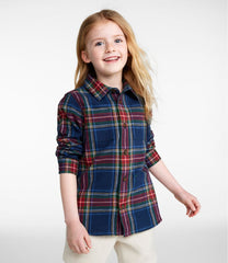 L.L.Bean Kids' Scotch Plaid Flannel Shirt CLOTHING