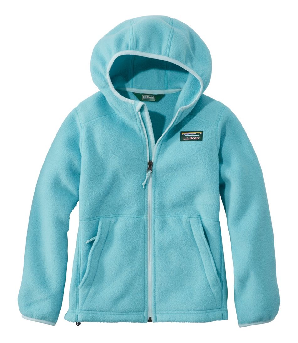 L.L.Bean Kids' Mountain Classic Fleece, Hooded CLOTHING|OUTERWEAR