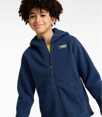 L.L.Bean Kids' Mountain Classic Fleece, Hooded CLOTHING|OUTERWEAR