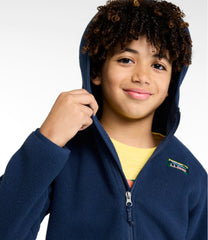 L.L.Bean Kids' Mountain Classic Fleece, Hooded CLOTHING|OUTERWEAR
