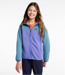 L.L.Bean Kids' Airlight Full-Zip Hoodie, Colorblock CLOTHING|OUTERWEAR|SALE