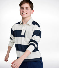 L.L.Bean Kids' Striped Rugby Shirt CLOTHING