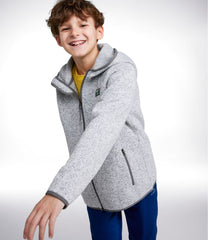 L.L.Bean Kids' Sweater Fleece, Hooded CLOTHING|OUTERWEAR