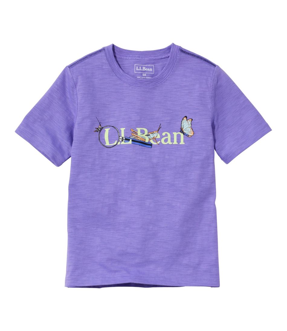 L.L.Bean Kids' Graphic Tee, Glow-in-the-Dark CLOTHING|SALE