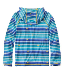 L.L.Bean Kids' Everyday SunSmart® Hooded Tee, Long-Sleeve Stripe CLOTHING|SALE