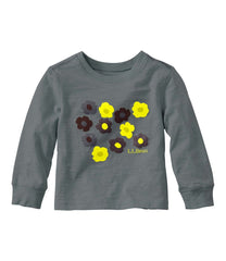 L.L.Bean Infants' and Toddlers' Graphic Tee, Long-Sleeve Glow-in-the-Dark CLOTHING