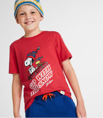 L.L.Bean Kids' x Peanuts Short-Sleeve Tee CLOTHING