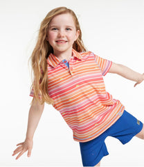 L.L.Bean Kids' Everyday SunSmart® Polo, Print CLOTHING