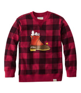L.L.Bean Kids' x Peanuts Crew Sweatshirt CLOTHING