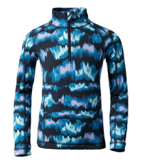 L.L.Bean Little Kids' Wicked Warm Long Underwear, Expedition-Weight Print Top CLOTHING