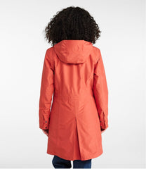 L.L.Bean Women's H2OFF Raincoat, PrimaLoft-Lined OUTERWEAR