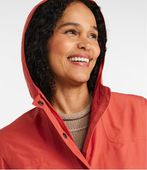 L.L.Bean Women's H2OFF Raincoat, PrimaLoft-Lined OUTERWEAR