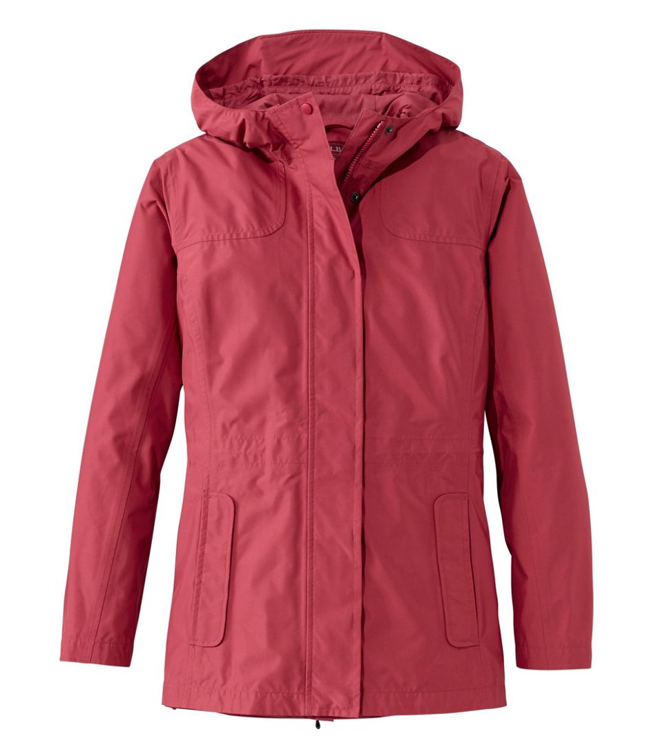 L.L.Bean Women's H2OFF Rain Jacket, Mesh-Lined OUTERWEAR|SALE