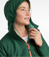 L.L.Bean Women's Bean's Performance Fleece-Lined Windbreaker Jacket OUTERWEAR|SALE