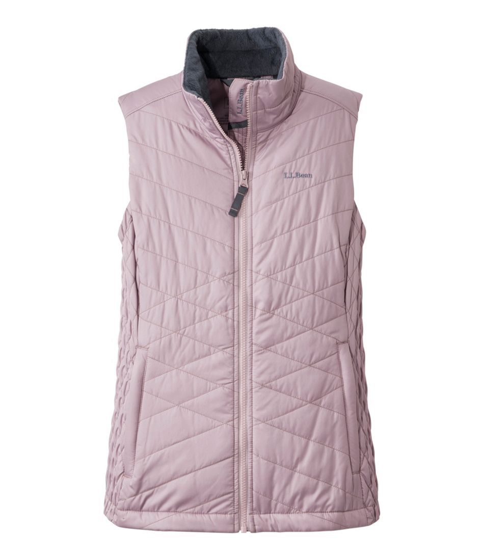 L.L.Bean Women's Fleece-Lined PrimaLoft Vest OUTERWEAR|SALE
