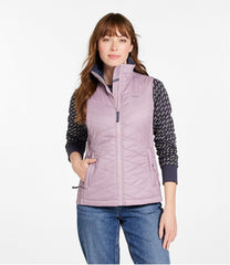 L.L.Bean Women's Fleece-Lined PrimaLoft Vest OUTERWEAR|SALE