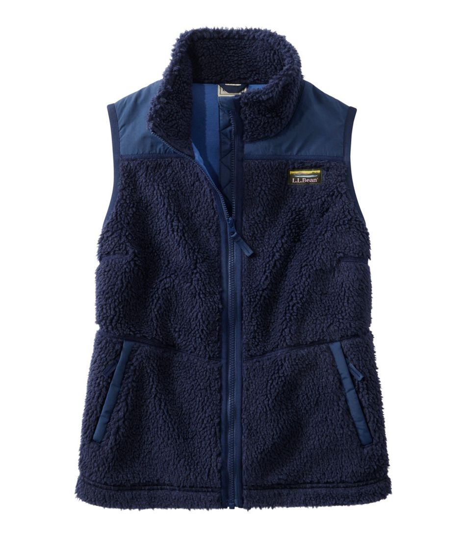 L.L.Bean Women's Bean's Sherpa Fleece Vest OUTERWEAR|SALE
