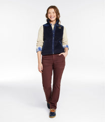 L.L.Bean Women's Bean's Sherpa Fleece Vest OUTERWEAR|SALE