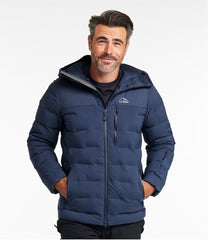 L.L.Bean Men's Wind Challenger Stretch Down Jacket OUTERWEAR