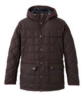 L.L.Bean Men's Upcountry Waxed Down Hooded Jacket OUTERWEAR|OUTDOOR EQUIPMENT
