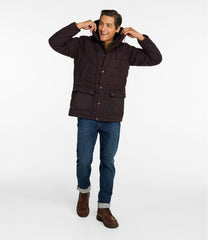 L.L.Bean Men's Upcountry Waxed Down Hooded Jacket OUTERWEAR|OUTDOOR EQUIPMENT