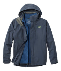 L.L.Bean Men's Sweater Fleece 3-in-1 Jacket OUTERWEAR
