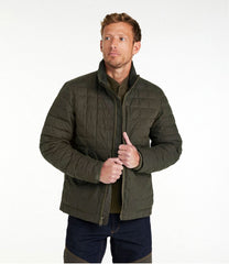 L.L.Bean Men's Upcountry Waxed Cotton Down Sweater OUTERWEAR