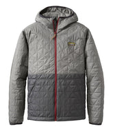 L.L.Bean Men's Katahdin Insulated Hoodie, Colorblock OUTERWEAR