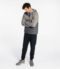 L.L.Bean Men's Katahdin Insulated Hoodie, Colorblock OUTERWEAR