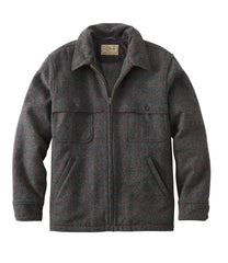 L.L.Bean Men's Maine Guide Zip-Front Jac-Shirt, Plaid OUTERWEAR|OUTDOOR EQUIPMENT|SALE