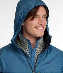 L.L.Bean Men's Bean's Performance Fleece-Lined Windbreaker Jacket OUTERWEAR|SALE
