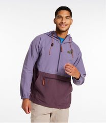 L.L.Bean Men's Mountain Classic Anorak, Colorblock OUTERWEAR|SALE