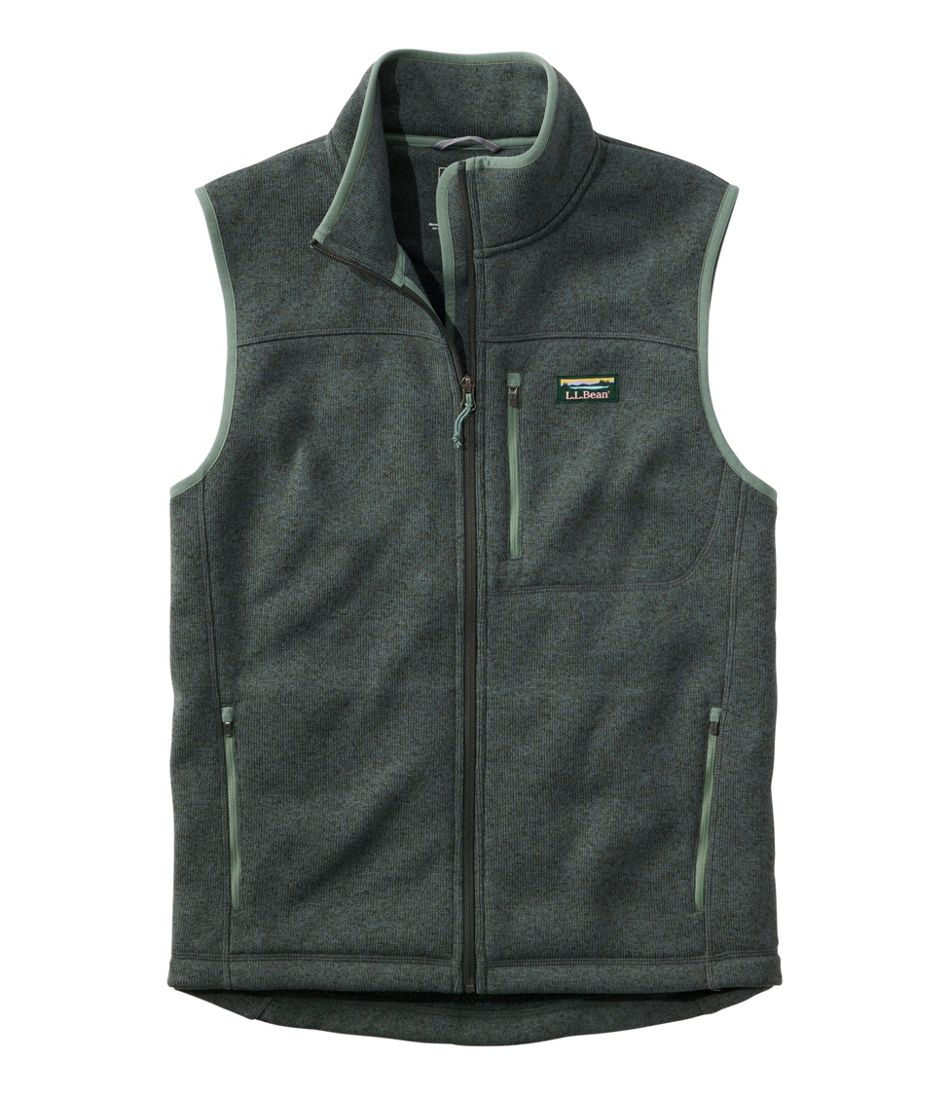 L.L.Bean Men's Bean's Sweater Fleece Vest OUTERWEAR|SALE|CLOTHING