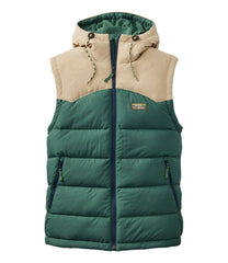 L.L.Bean Men's Mountain Classic Hooded Down Vest OUTERWEAR