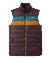 L.L.Bean Men's Mountain Classic Puffer Vest, Colorblock OUTERWEAR|SALE