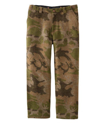 L.L.Bean Men's Maine Guide Wool Pants with PrimaLoft, Camouflage OUTERWEAR|OUTDOOR EQUIPMENT|SALE