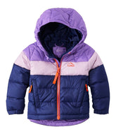 L.L.Bean Infants' and Toddlers' Bean's Down Jacket, Colorblock OUTERWEAR