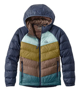 L.L.Bean Kids' Ultralight 650 Down Jacket, Colorblock OUTERWEAR