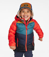 L.L.Bean Kids' Ultralight 650 Down Jacket, Colorblock OUTERWEAR