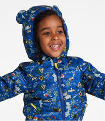 L.L.Bean Infants' and Toddlers' Fleece-Lined Insulated Jacket, Print OUTERWEAR