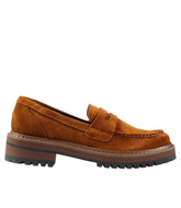 L.L.Bean Women's Camden Hills Penny Loafers, Suede FOOTWEAR|SALE