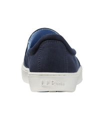 L.L.Bean Women's Eco Bay Canvas Sneakers, Slip-On FOOTWEAR|SALE