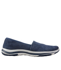 L.L.Bean Women's Back Cove Stretch Slip-Ons, Nubuck FOOTWEAR|SALE