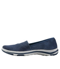 L.L.Bean Women's Back Cove Stretch Slip-Ons, Nubuck FOOTWEAR|SALE