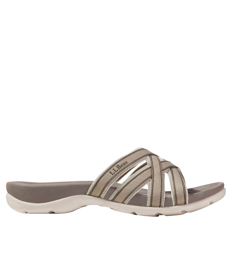 L.L.Bean Women's Boothbay Slide Sandals FOOTWEAR